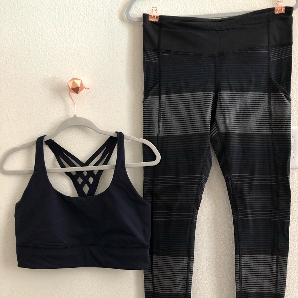 Lululemon Om Striped legging